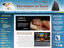 Tablet Screenshot of disturbiosdosono.net